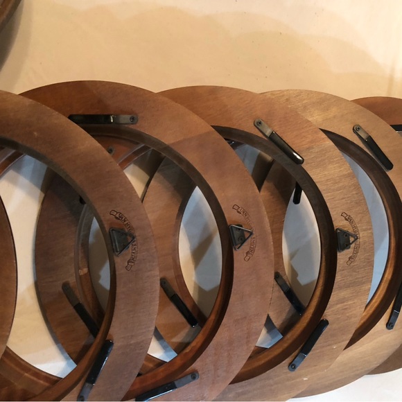 12 Van Hygan & Smythe Wall Plate Holders wood - Picture 11 of 16